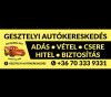 Gesztelyi Autókereskedés logo
