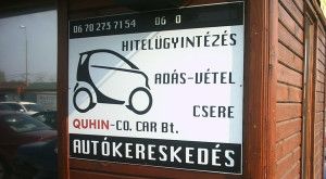 Quhin-Co. Car Bt. photo 2